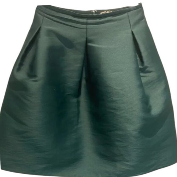 Lord & Taylor green bird cage skirt size 10 - Picture 2 of 6